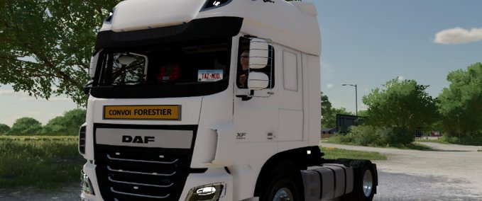 LKWs Daf Suber Space Cab 460 Landwirtschafts Simulator mod