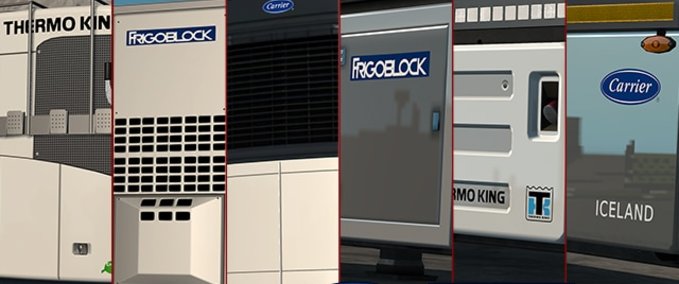 Real Cooling Unit Logos for SCS Trailers [1.43] Mod Image