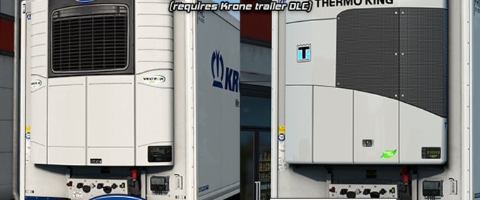 Trailer Real Cooling Unit Names for Krone DLC [1.43] Eurotruck Simulator mod