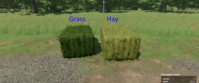Grass bales Mod Image