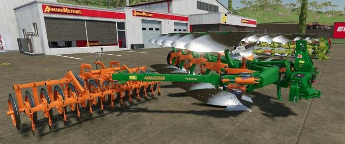 Pflüge Kverneland 2500 Si Mehrmarken Landwirtschafts Simulator mod