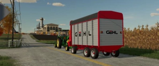 Sonstige Anhänger Gehl Chopper Boxen Landwirtschafts Simulator mod