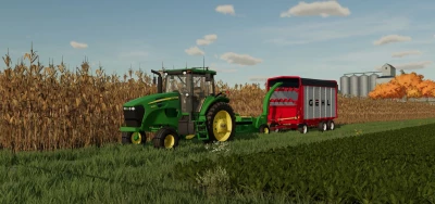 John Deere 3955 gezogener Feldhäcksler - Thumbnail 1