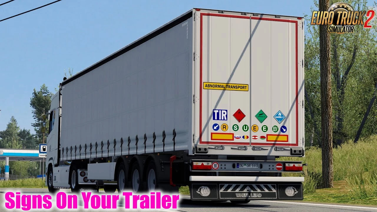 SIGNS ON YOUR TRAILER V0.0.13.00 BETA BY TOBRAGO - Thumbnail 1