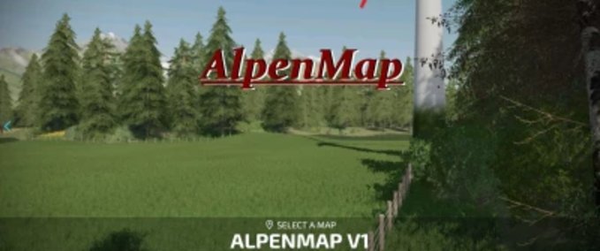 Maps AlpenMap Landwirtschafts Simulator mod