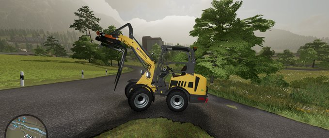 Bagger & Radlader Wacker WL25e Lader Landwirtschafts Simulator mod