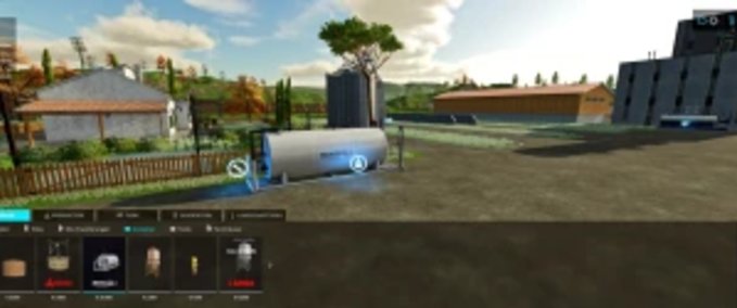Platzierbare Objekte Kraftstofftank mit 90.000.000l Volumen Landwirtschafts Simulator mod