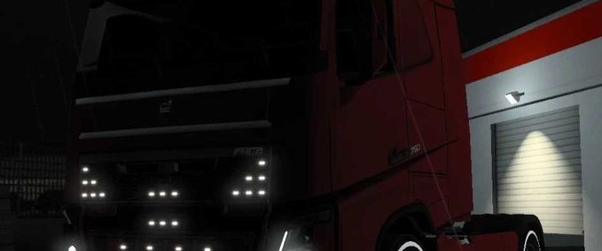 Trucks Realistisches Led Scheinwerferpaket [1.43] Eurotruck Simulator mod