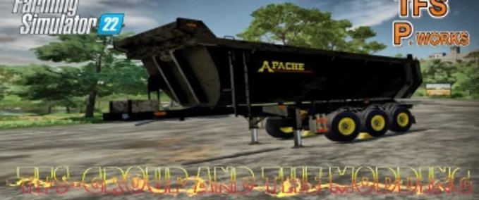 Sonstige Anhänger Apache Abbruch. Kipper-Arbeiten Landwirtschafts Simulator mod