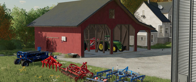 Platzierbare Objekte US Workshop Landwirtschafts Simulator mod