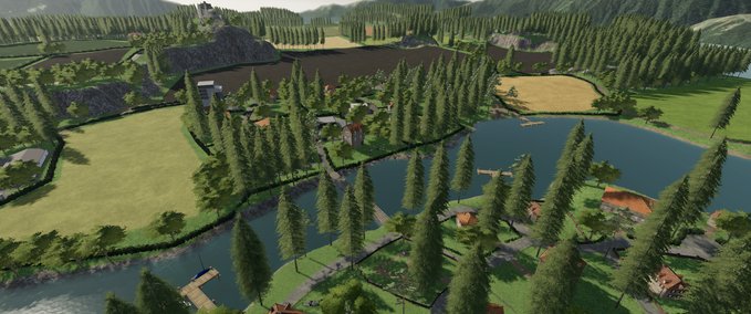 Maps Riverview Landwirtschafts Simulator mod