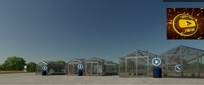 Gebäude mit Funktion GREENHOUSES WASSERTANK 200.000 LITER 3.0 Landwirtschafts Simulator mod