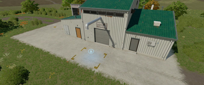 Gebäude mit Funktion Kalkfabrik Landwirtschafts Simulator mod