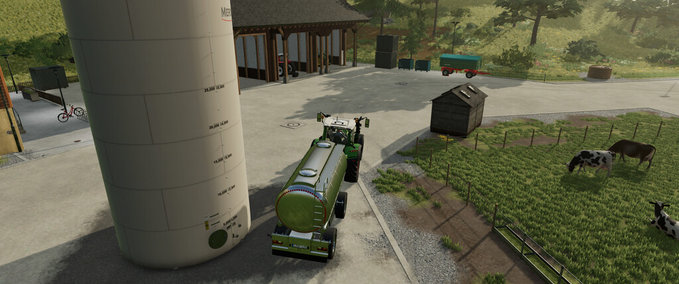 Sonstige Anhänger Meridian Milchtank Landwirtschafts Simulator mod