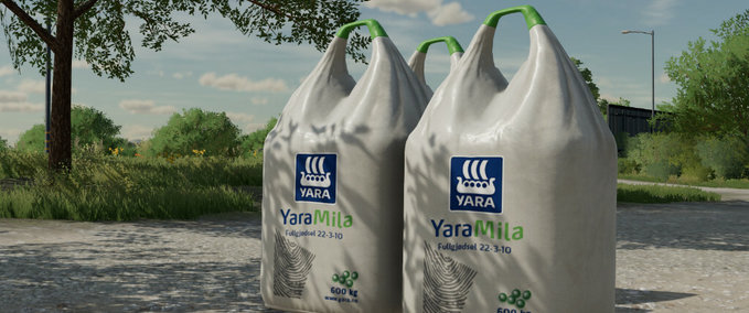 Platzierbare Objekte Yara Big Bag Dünger Landwirtschafts Simulator mod