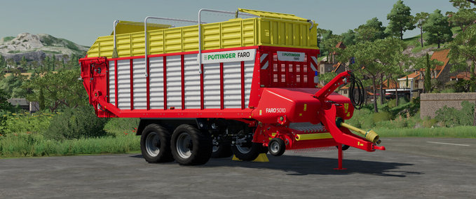 Ladewagen Pöttinger Faro 5010D Landwirtschafts Simulator mod