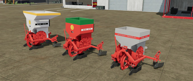 Saattechnik AGROZET SA2-074 Landwirtschafts Simulator mod