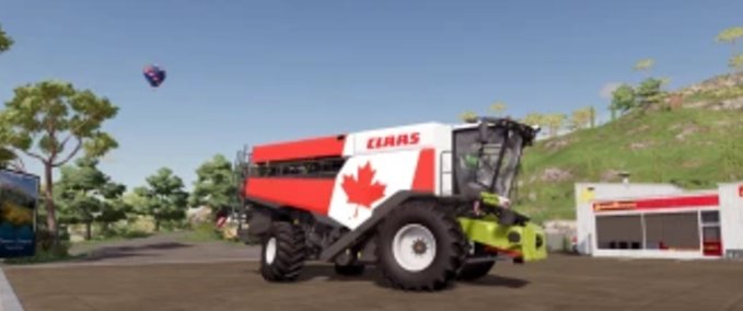 Claas Claas Lexion Kanada Landwirtschafts Simulator mod