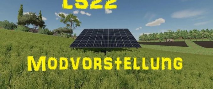Platzierbare Objekte Solarpanel Landwirtschafts Simulator mod