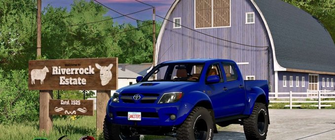 PKWs Toyota Hilux Arktis Landwirtschafts Simulator mod
