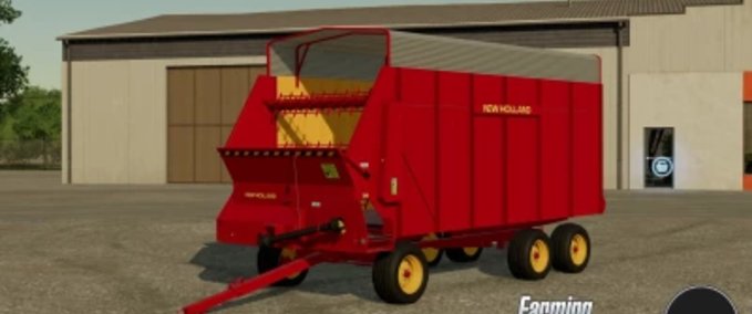 Silage New Holland 716 Häckselkasten Landwirtschafts Simulator mod