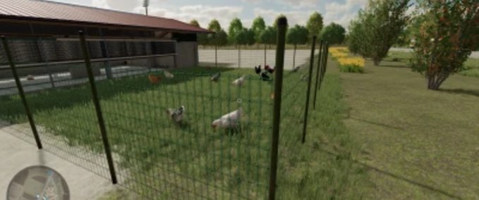 Platzierbare Objekte Hühnerstall Groß Landwirtschafts Simulator mod