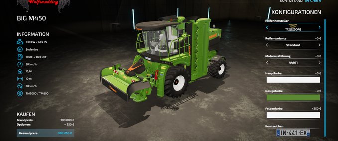 Sonstige Fahrzeuge Big M Landwirtschafts Simulator mod