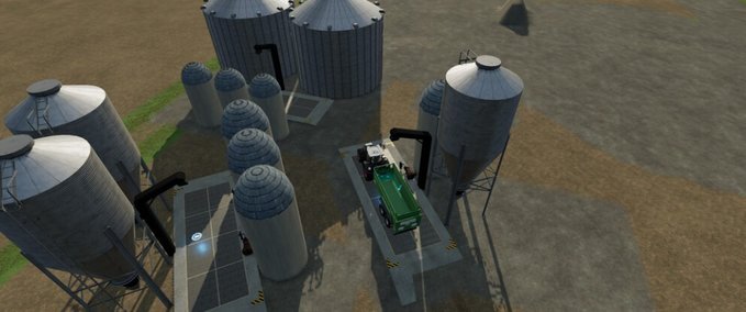 Platzierbare Objekte Getreide Und Flüssigkeitslager Landwirtschafts Simulator mod