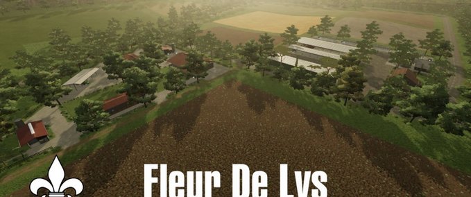 Maps FleurDeLys Karte Landwirtschafts Simulator mod