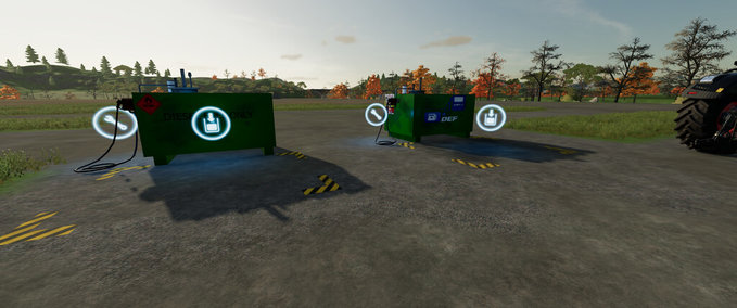 Platzierbare Objekte Kraftstofflager Landwirtschafts Simulator mod