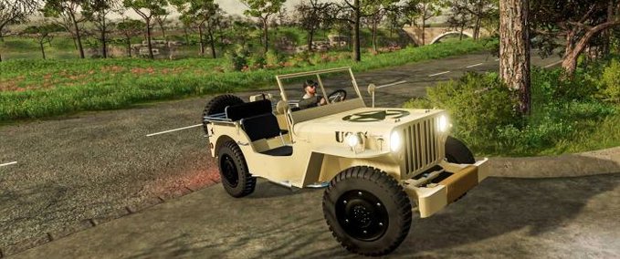 PKWs Jeep Willys Landwirtschafts Simulator mod