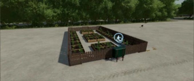 Platzierbare Objekte Freiluftgarten Landwirtschafts Simulator mod