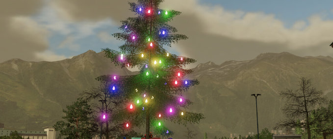 Platzierbare Objekte Weihnachtsbaum Landwirtschafts Simulator mod