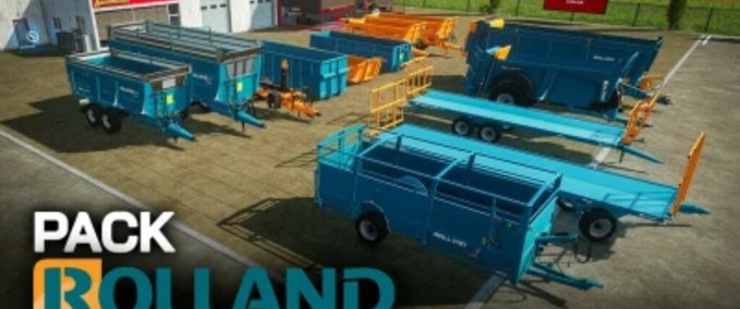 Ballentransport Rolland Pack Landwirtschafts Simulator mod