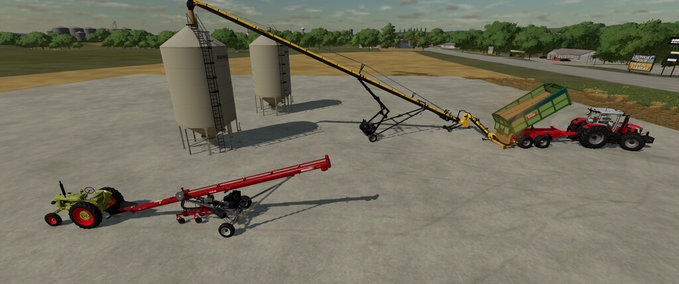 Platzierbare Objekte Meridian Lagersilo Landwirtschafts Simulator mod