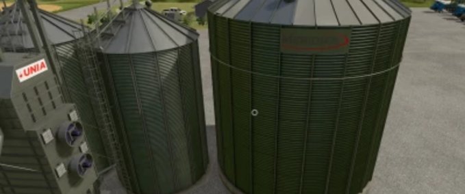 Platzierbare Objekte American style silo extension Landwirtschafts Simulator mod