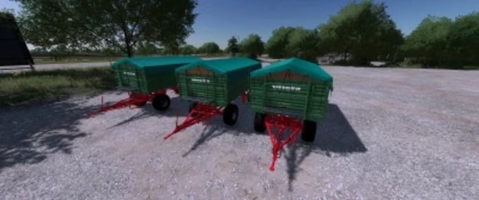 Sonstige Anhänger Welger DK115 Landwirtschafts Simulator mod