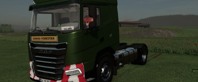 Trucks DAF XF 2022 Farming Simulator mod