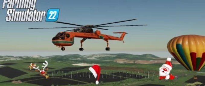 Sonstige Fahrzeuge Sikorsky S64 Skycrane Landwirtschafts Simulator mod