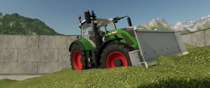 Frontlader Fliegl Siliergeräte Landwirtschafts Simulator mod