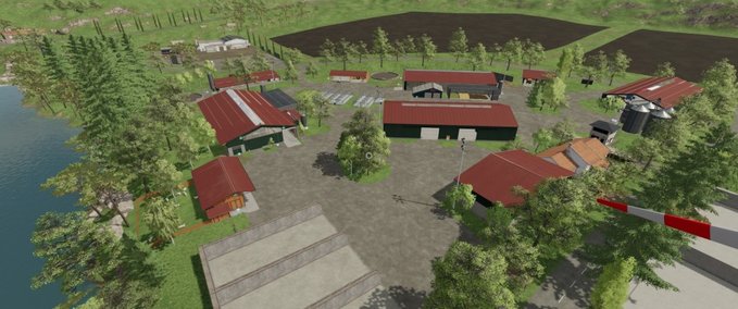 Nützliches Großer Bauernhof + Biogas Haut Beyleron Savegame Landwirtschafts Simulator mod