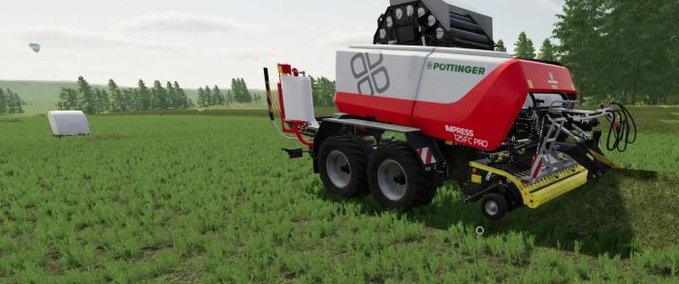 Pressen Poettinger Impress 125fc Pro Superfast Landwirtschafts Simulator mod