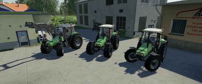 Deutz Fahr Deutz dx 6x8 Landwirtschafts Simulator mod