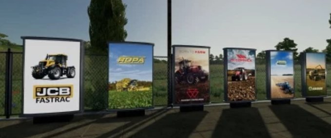 Platzierbare Objekte Plakatschilder Pack Landwirtschafts Simulator mod