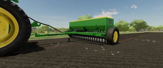 Saattechnik John Deere 8350 Kastenbohrmaschine Landwirtschafts Simulator mod
