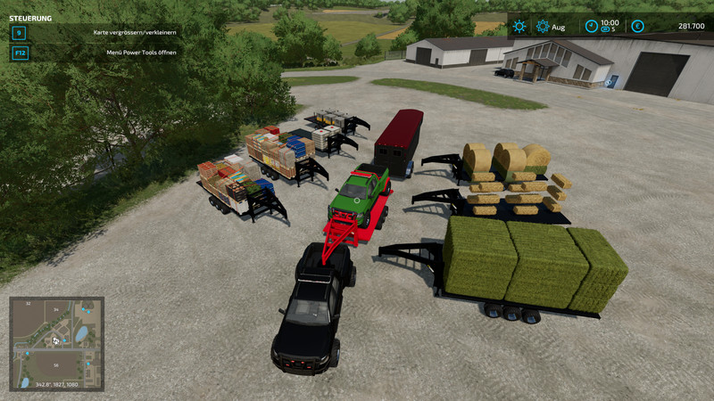FS22: LS22 Pickup Pack with Autoload v 1.0.0.3 Other Vehicles Mod für  Farming Simulator 22