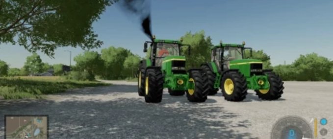 John Deere John Deere 7810 Getriebeschaltung und Smoke Landwirtschafts Simulator mod