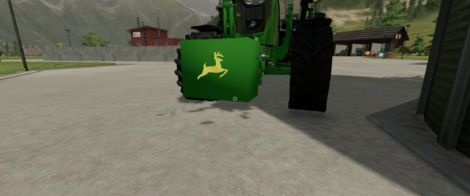 Gewichte LS22 JD Eigenbaugewicht Landwirtschafts Simulator mod