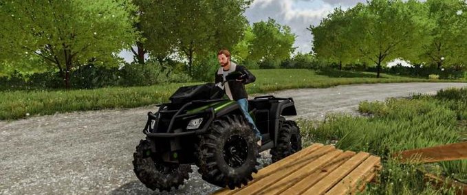 Sonstige Fahrzeuge ATV 650X-MR Landwirtschafts Simulator mod