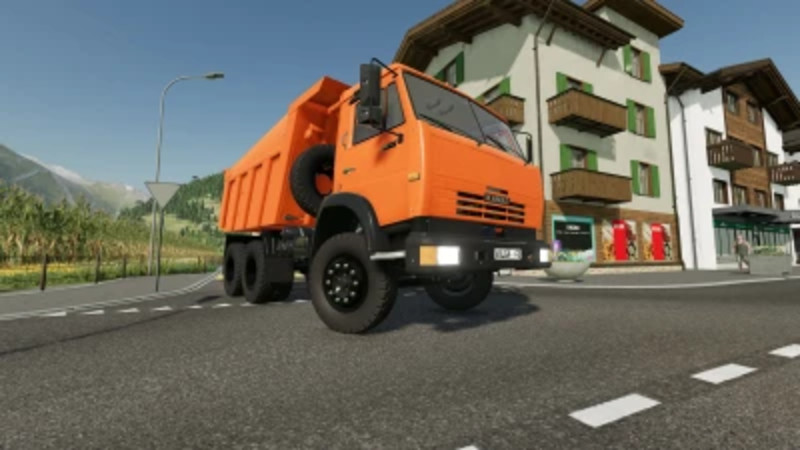 Fs22 Kamaz Dump V 1000 Trucks Mod Für Farming Simulator 22 7059